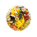 Premium Fruit Salad Round Platter