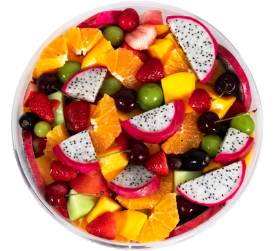 Fresh fruit salad tub from Top Fruit Market Greenacre