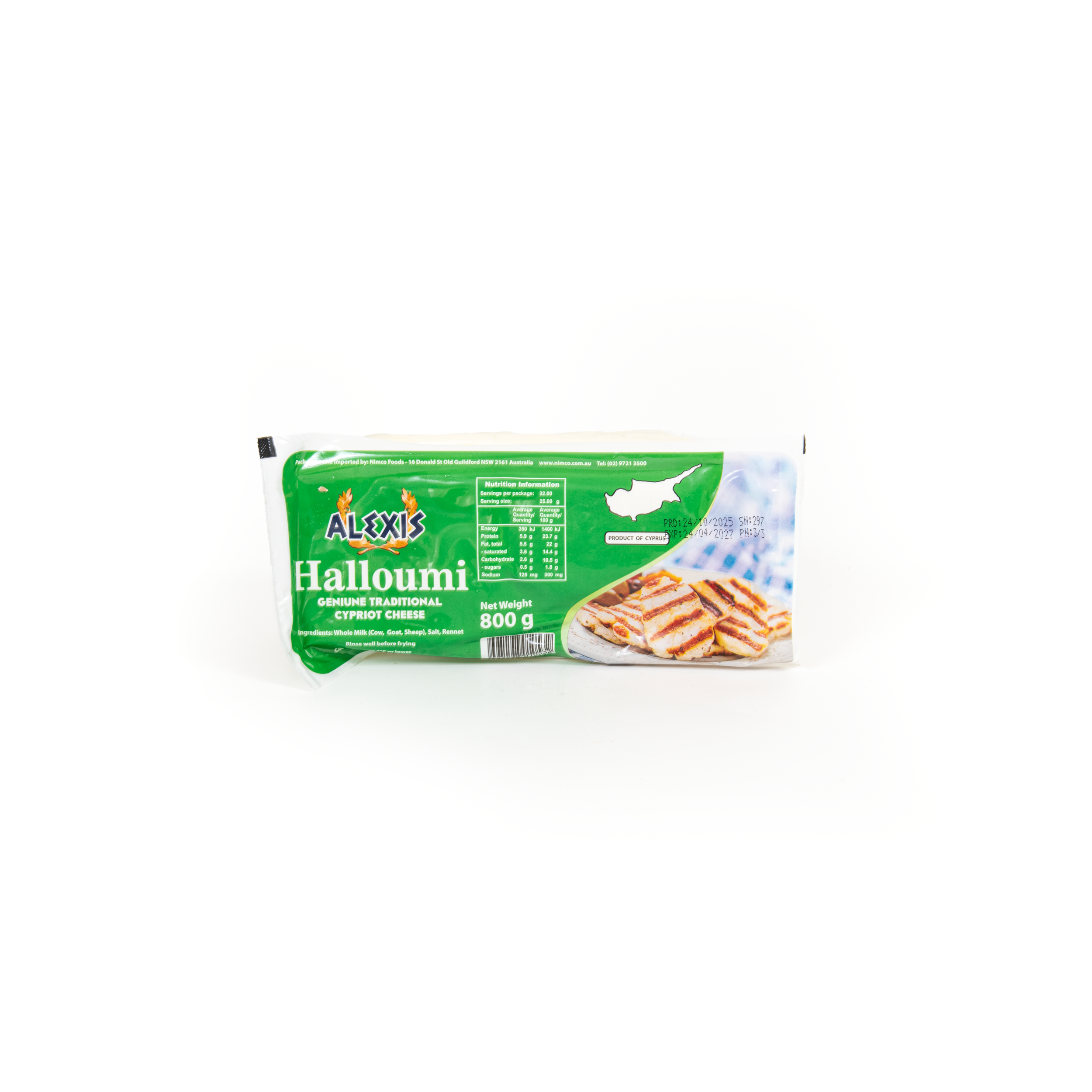 Alexis Halloumi Cheese 800g