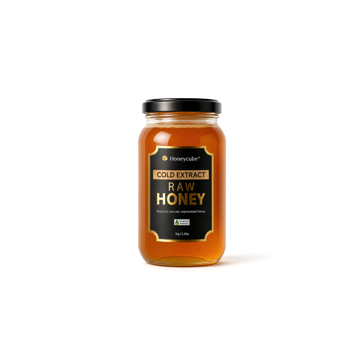 Honeycube Cold Extract Raw Honey 1kg