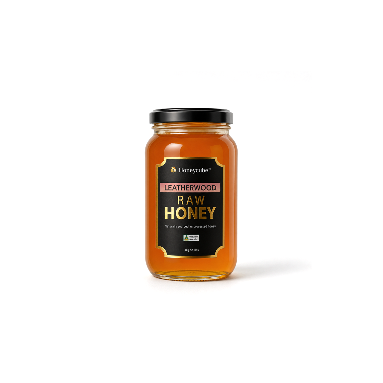 Honeycube Leatherwood Raw Honey 1kg