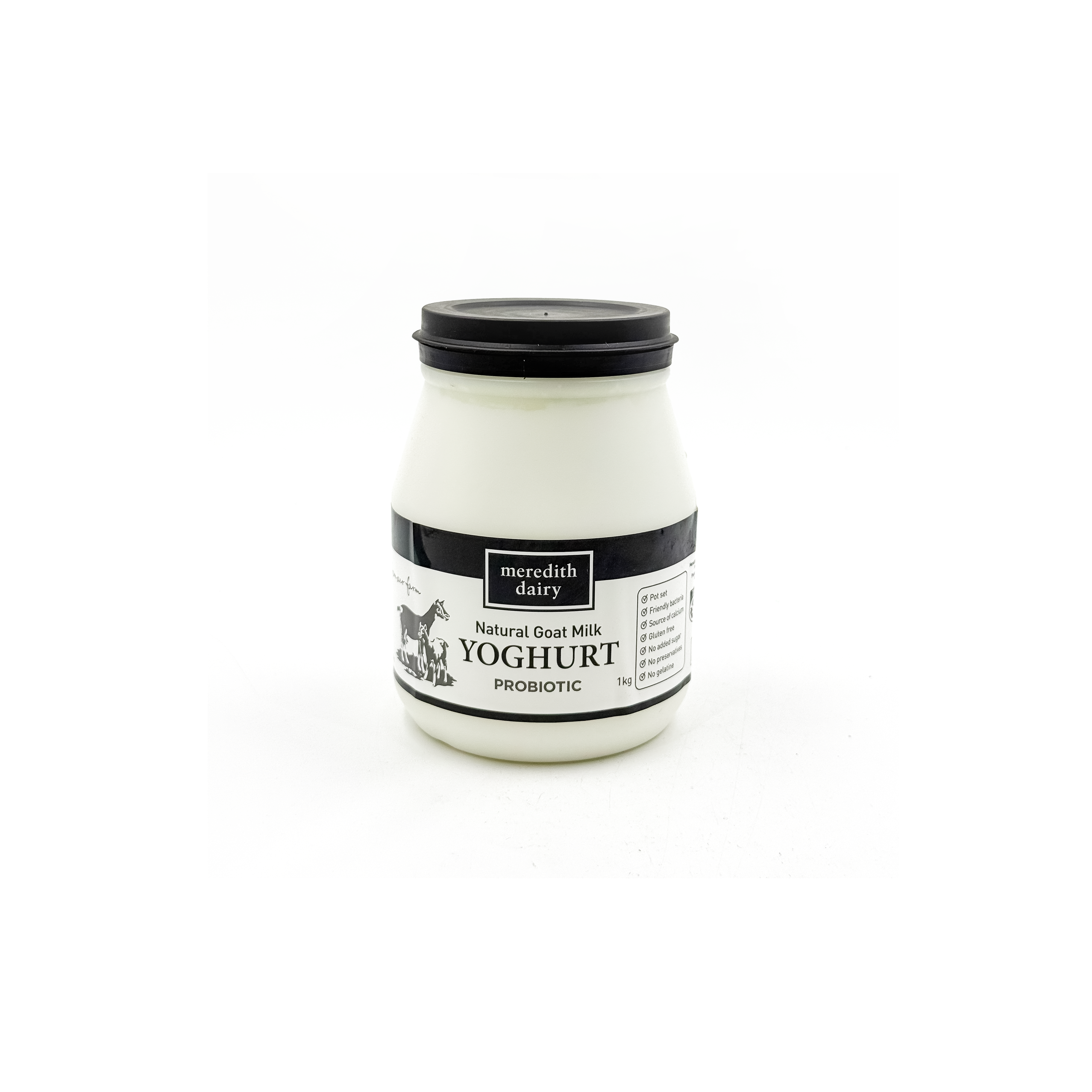 Meredith Dairy Natural Goat Milk Yoghurt Probiotic 1kg