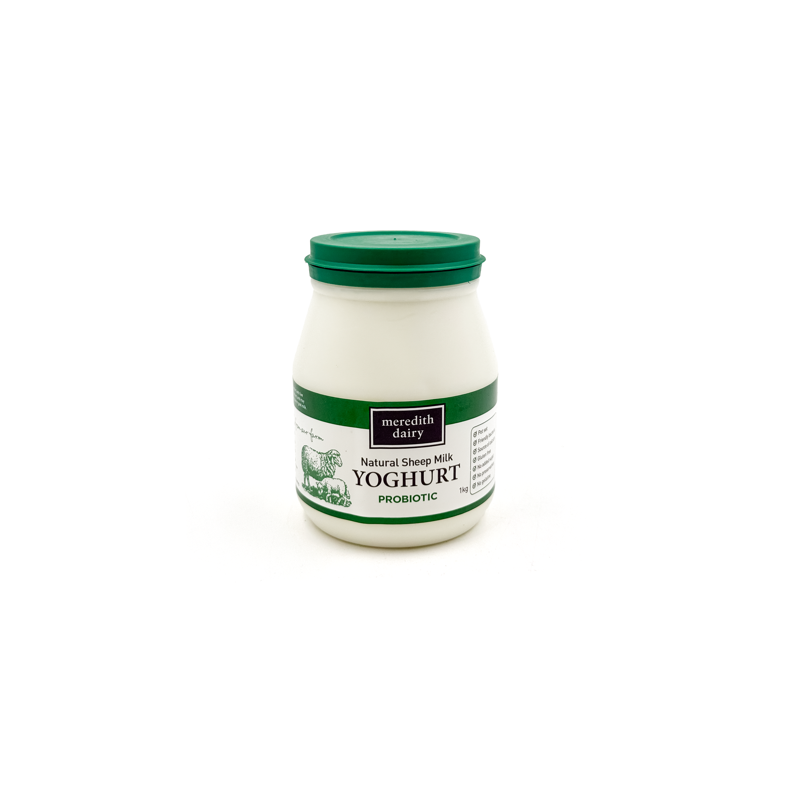 Meredith Dairy Natural Sheep Milk Yoghurt Probiotic 1kg