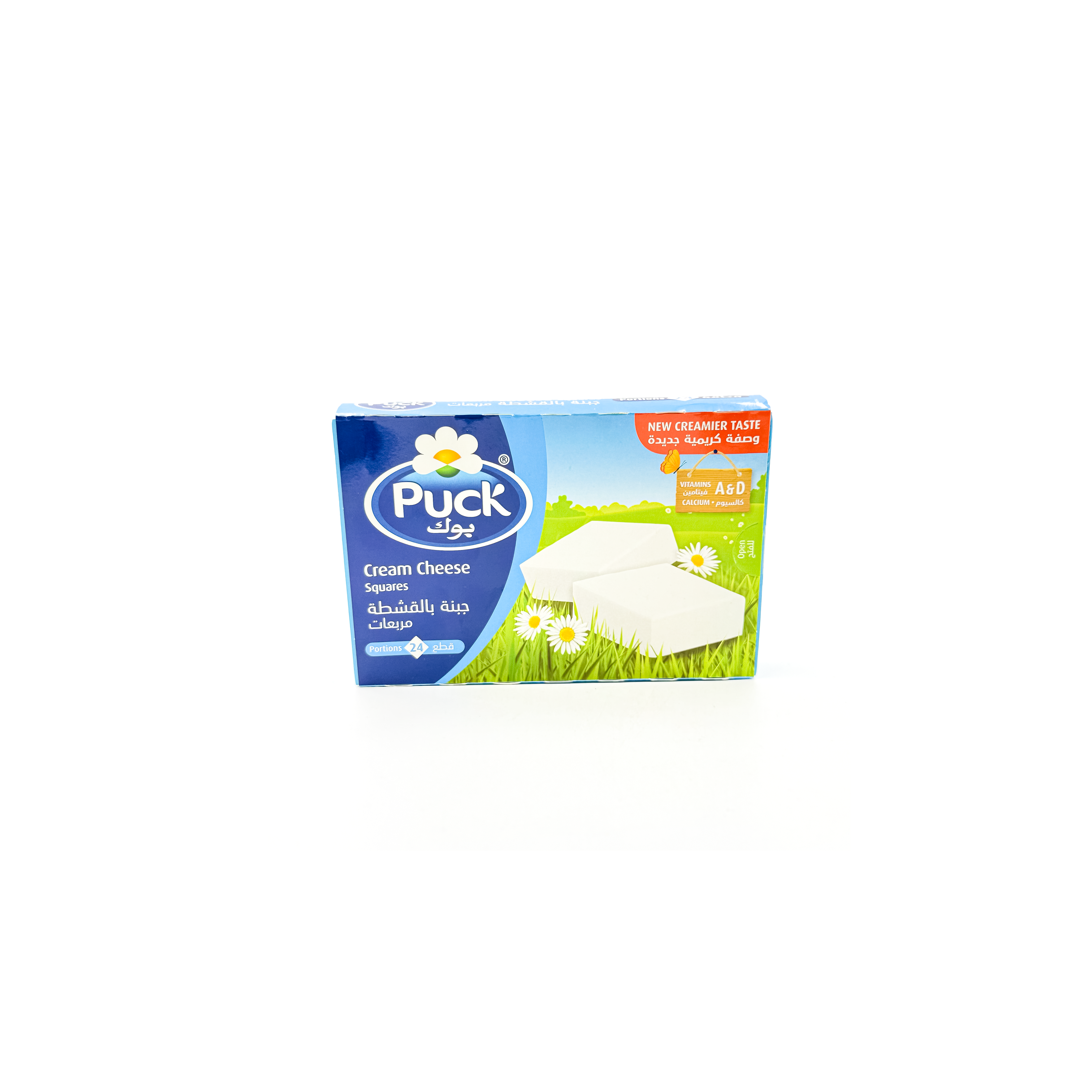 Puck Cream Cheese Squares 24 Portions