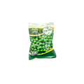 Frozen green peas in 400g package from Top Fruit Market, showing bright green peas in a clear bag.