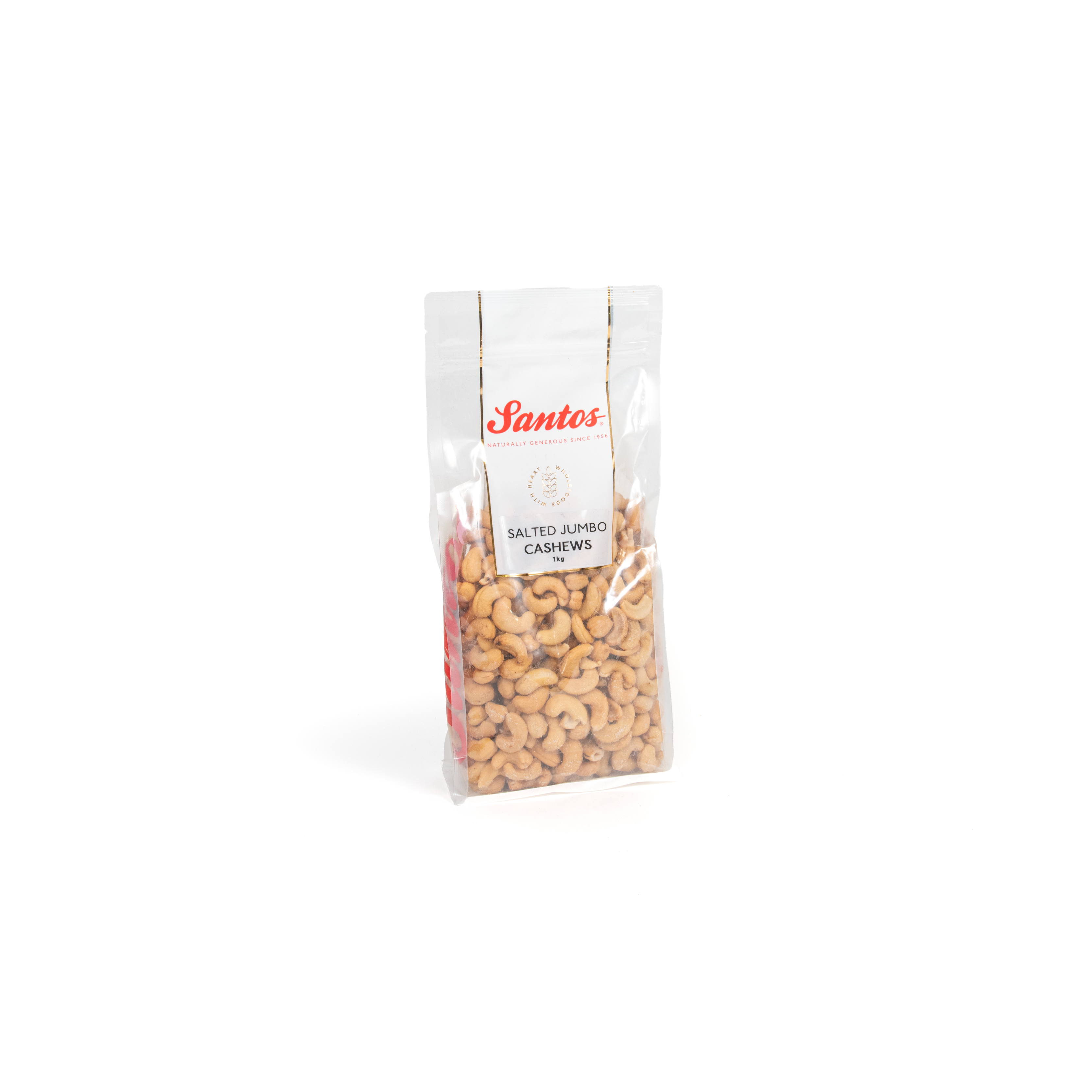 Santos Salted Jumbo Cashews 1kg