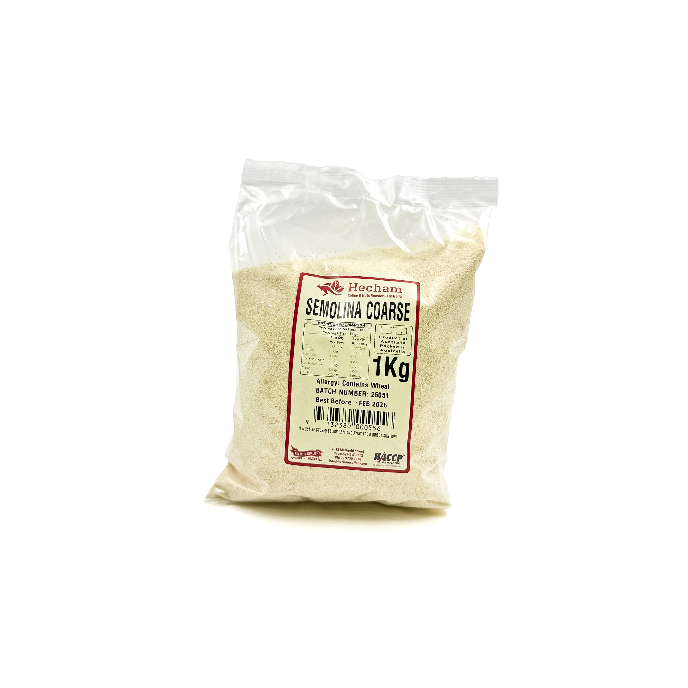 Hecham Coarse Semolina 1kg